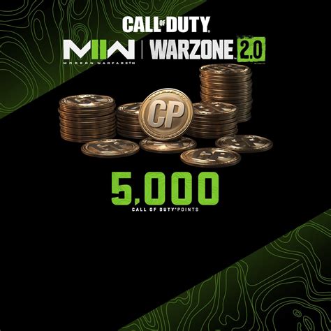 5,000 Modern Warfare® II or Call of Duty®: Warzone™ 2.0 Points