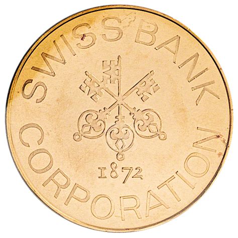 Swiss Bank Corporation Gold Round - 1 oz