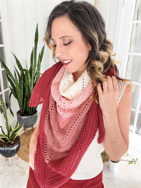 Image result for Tutorial Crochet Triangle Shawl