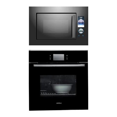 Hafele Built In Oven IRIS 70 + Hafele Built-In Microwave IRIS 28 on ...