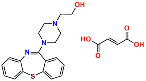 Quetiapine EP Impurity I | 2734403-85-9 | Desethanol Quetiapine(Fumarate)