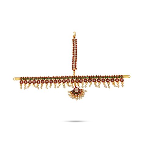 Giri - Kemp Head Set | Bharatanatyam Jewellery | Nethi Chutti Online