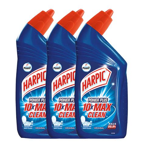 Harpic Powerplus Disinfectant Toilet Cleaner Liquid, Original - 500 ml ...