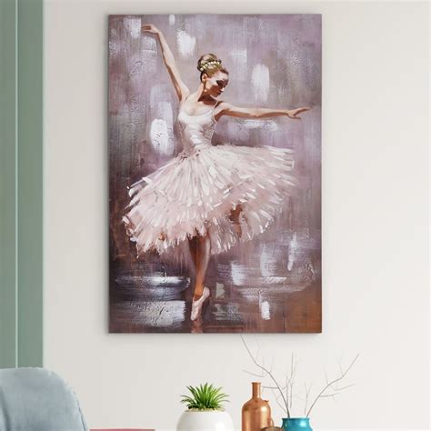 Buy Artistry Ballerino Canvas Dancing Girl Picture Frame - 60x90cm from ...