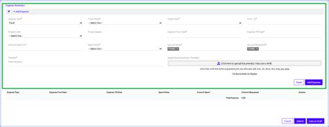 Expense- My Requests