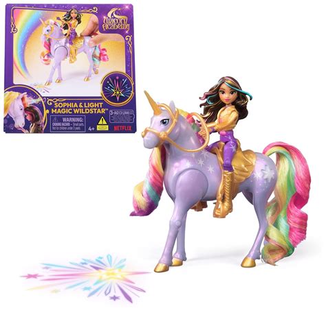 Unicorn Academy Ava & Light Magic Wildstar, Dolls & Unicorn Toys, Ages ...