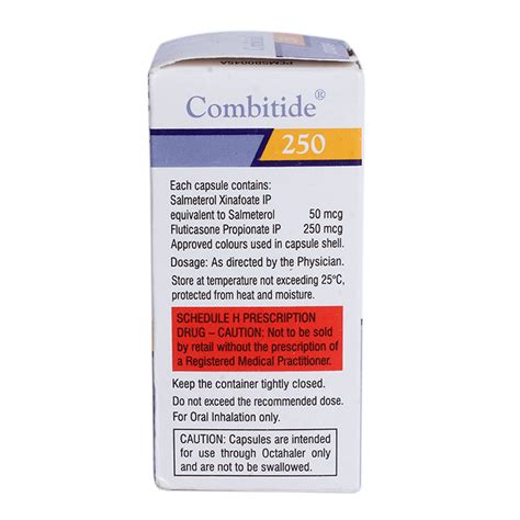Combitide 250 Octacap 30's Price, Uses, Side Effects, Composition ...