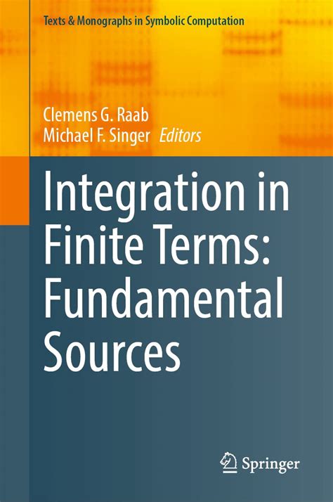 Buy Integration in Finite Terms: Fundamental Sources (Texts ...