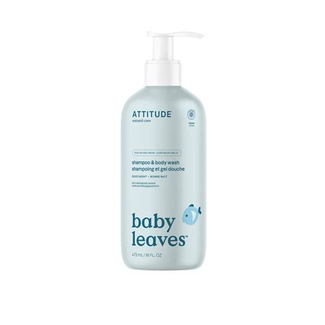 ATTITUDE Baby Leaves Shampoo & Body Wash Good Night 473ml Oman