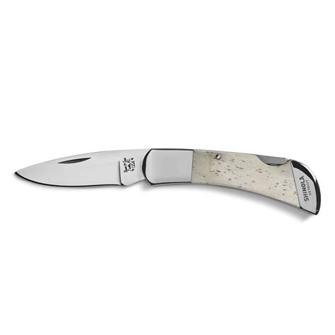 Shinola + Benchmade Mini Crooked River Pocket Knife | Shinola