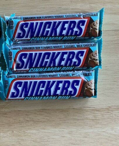 Cinnamon Bun Snickers Chocolate Candy Bars 1.5oz India | Ubuy