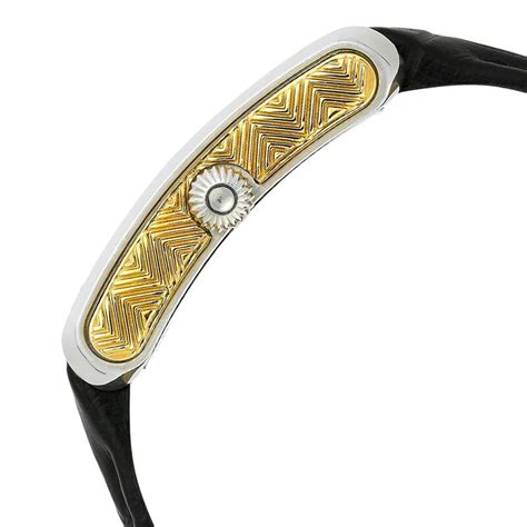 Buy Online Titan Nebula Quartz Analog with Date 18 Karat Solid Gold ...