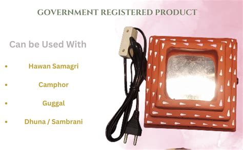 Dharohar The Heritage Electric Havan Kund Heavy Quality |Kund for Vedic ...