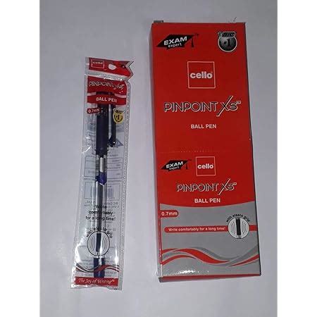 Cello Pinpoint XS Ball Pen - Pack of 10 (Blue) : Amazon.in: Office Products