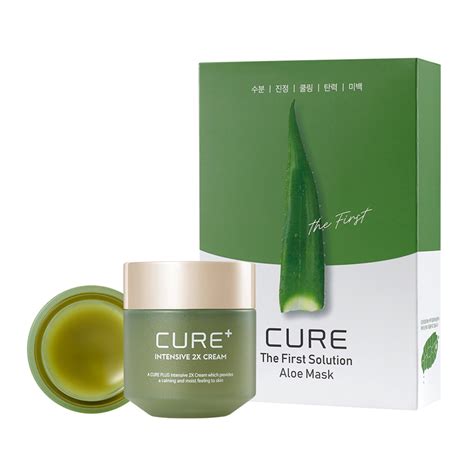 Cure Intensive 2X cream 50g + 蘆薈面膜 10ea | 蝦皮購物