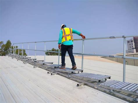 Explore Rooftop Walkway Solutions for Indian Industries with Kee Walk ...