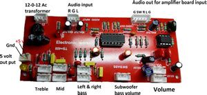 Next Level Bass treble Mid board kit 2.1 with low pass filter ...