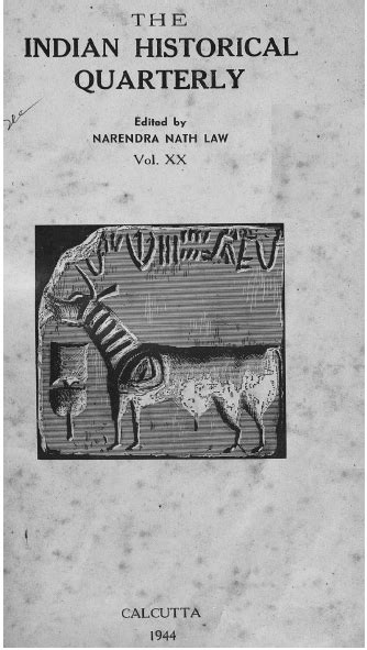 The Indian Historical quarterly - இதழ்