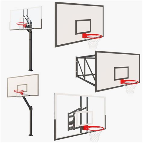 Basketball Hoops 3D Model - TurboSquid 2042757