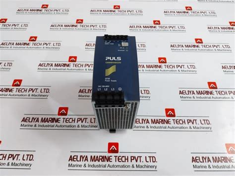 Puls Qt20.241 Power Supply 24-28V 20A Dc 380-480V Ac – Aeliya Marine Tech