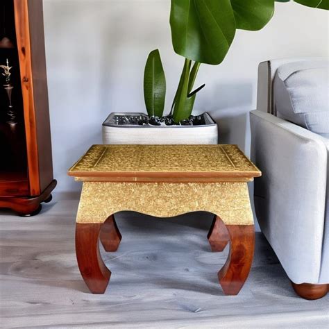 Handicraft Pooja Chowki, Wooden Pooja Bajot