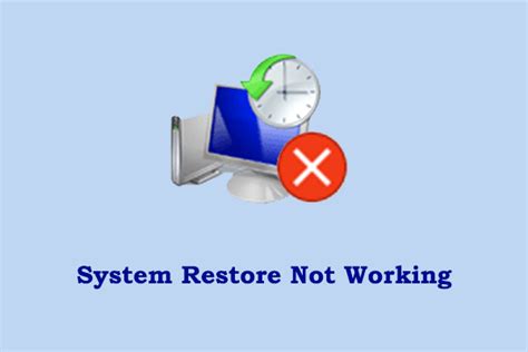 System Restore Not Working Fix 的图像结果