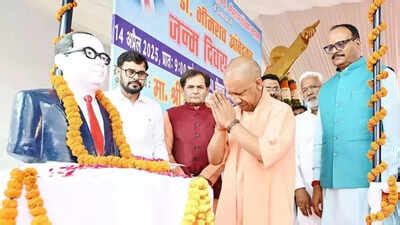 UP's ‘zero poverty’ plan to be named after Ambedkar: Yogi Adityanath ...