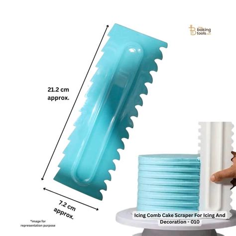 Icing Comb Cake Scraper for Perfect Cake Decoration