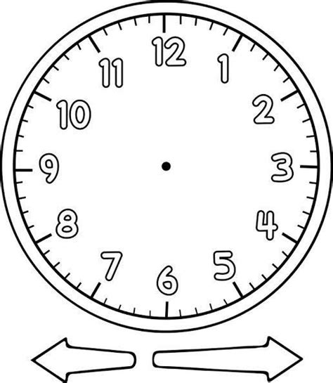 Image result for Learning Time Clock Face Printable