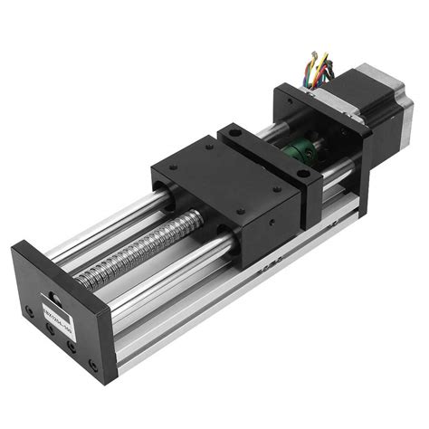 Linear Motion Guide Rail, 4/5/10mm Aluminum Alloy Double Shaft Ball ...
