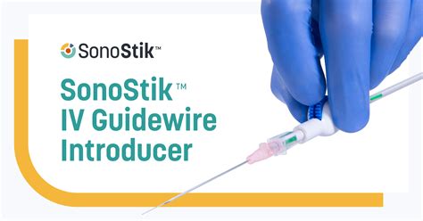 SonoStik | Single-Handed Peripheral Venous Access Device