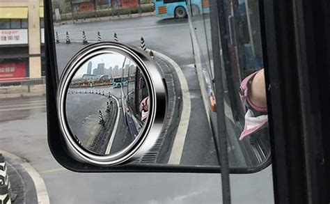 VELINEX® Blind Spot Mirrors Round Convex Rear View Blind Spot Mirror ...