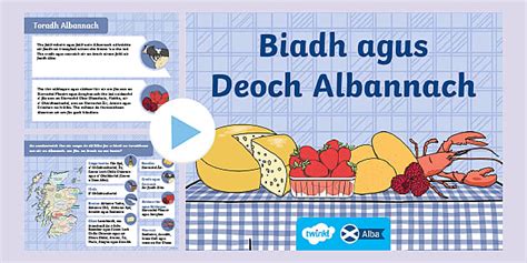PowerPoint Biadh agus Deoch na h-Alba – FtMG