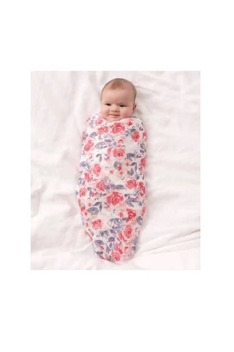 Buy Aden + Anais Silky Soft Swaddle 3-Pack - Watercolor Garden Online ...