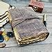 ALCRAFT Leather Journal Vintage Leather Bound Handmade Antique Deckle ...