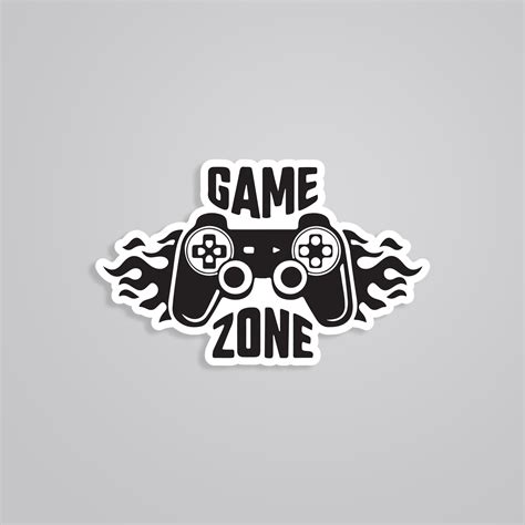 Game Zone Stickers - Power Up Your Personal Space with Gamer Decals