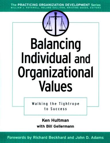 Balancing Individual and Organizational Values: Walking the Tightrope ...