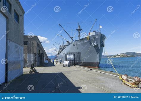 SS Jeremiah O`Brien Ship at Fisherman`s Wharf in San Francisco ...