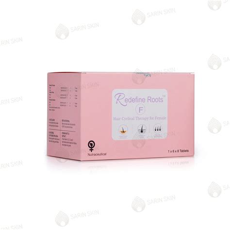 Redefine Roots (F) Hair Cyclical Therapy for Female by Sarin Skin ...