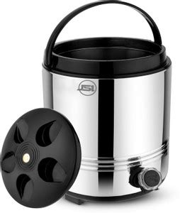 JSI Stainless Steel Hot And Cold Water Jug For Kitchen Office, 5 Liter ...