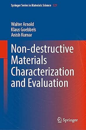 Non-destructive Materials Characterization and Evaluation (Springer ...
