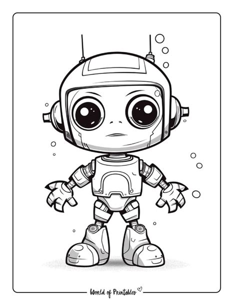Image result for Robot Coloring Pages Realistic