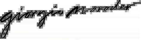 Giorgio Moroder Logo 的图像结果