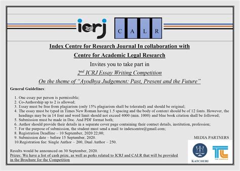 Index Centre for Research Journals in collaboration with Centre for ...