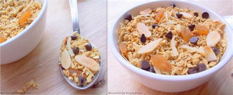 Cakes & More: Chocolate & Coconut Granola - Crunchy And Delish!