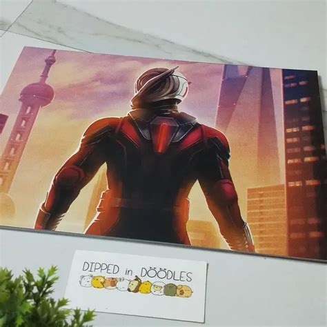 Ant Man wall poster | Style 1 – Dipped in Doodles