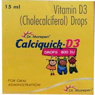 Calciquick D3 800iu Oral Drops: Uses, Side Effects, Price, Dosage ...