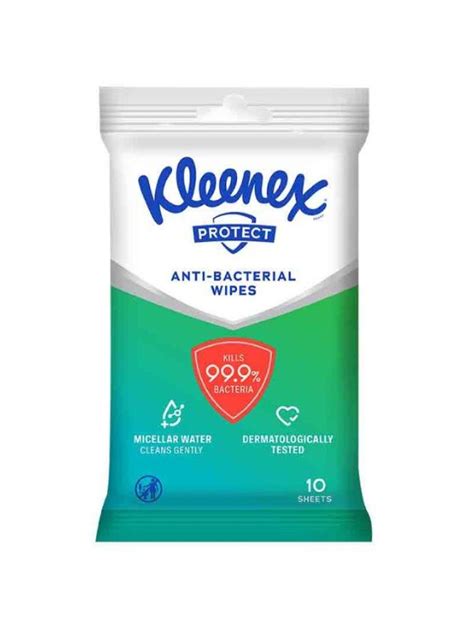 Kleenex Antibacterial Wipes (10 sheets) | edamama