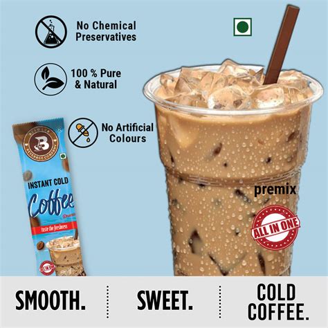 Brew Lab All In One Instant Cold Coffee Premix Sachet Taste The ...