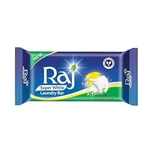 Raj Super White Laundry Soap, 650g (93g X7) : Amazon.in: Health ...